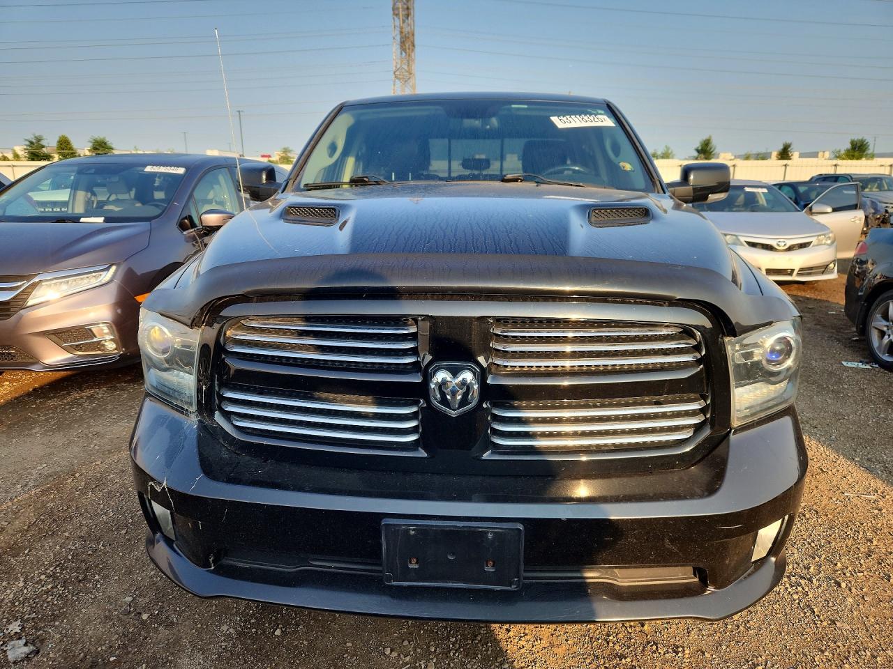 2013 Ram 1500 Sport Черный vin: 1C6RR7HT3DS567244