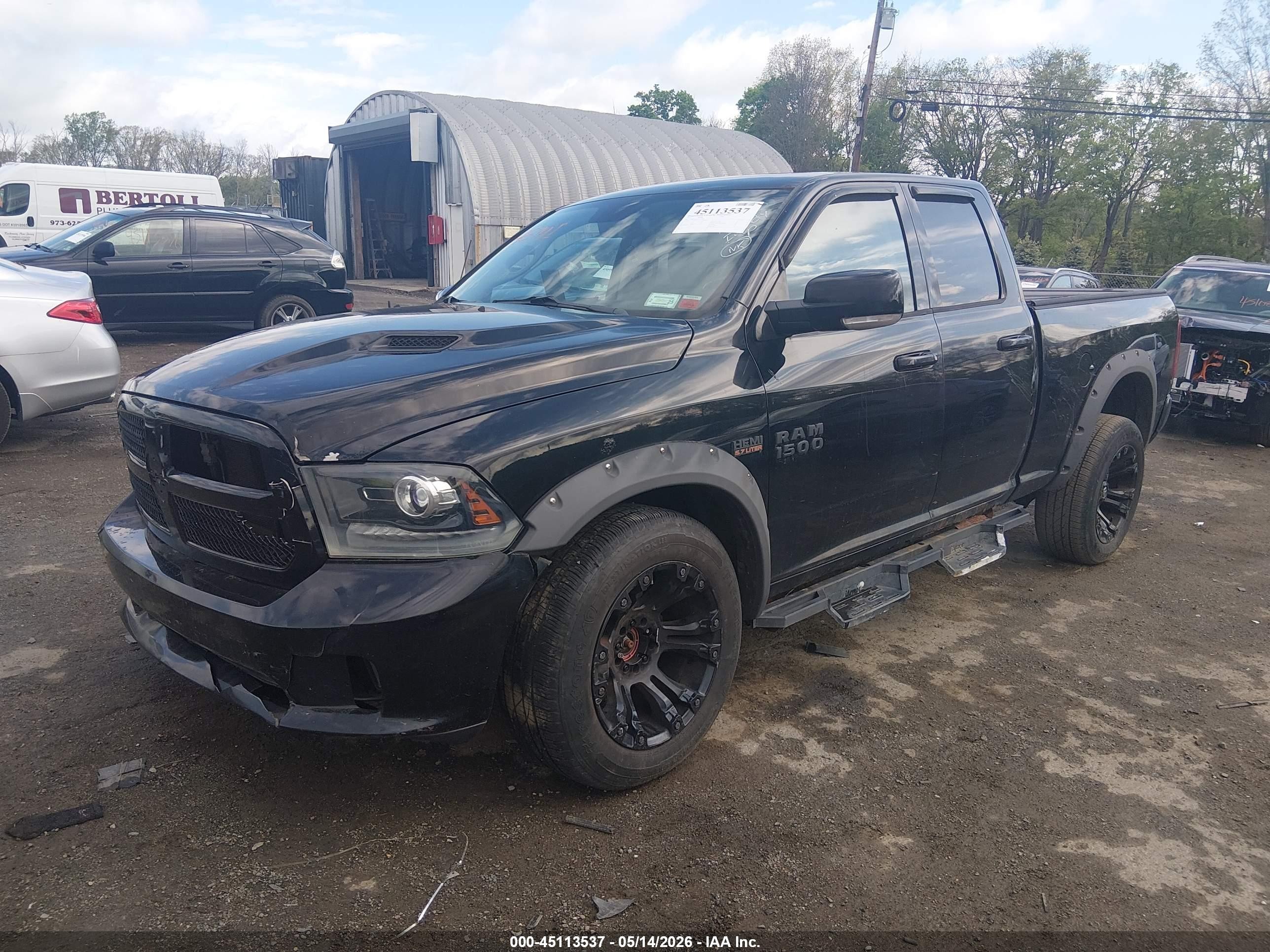 2013 Ram 1500 Sport Black vin: 1C6RR7HT3DS717658