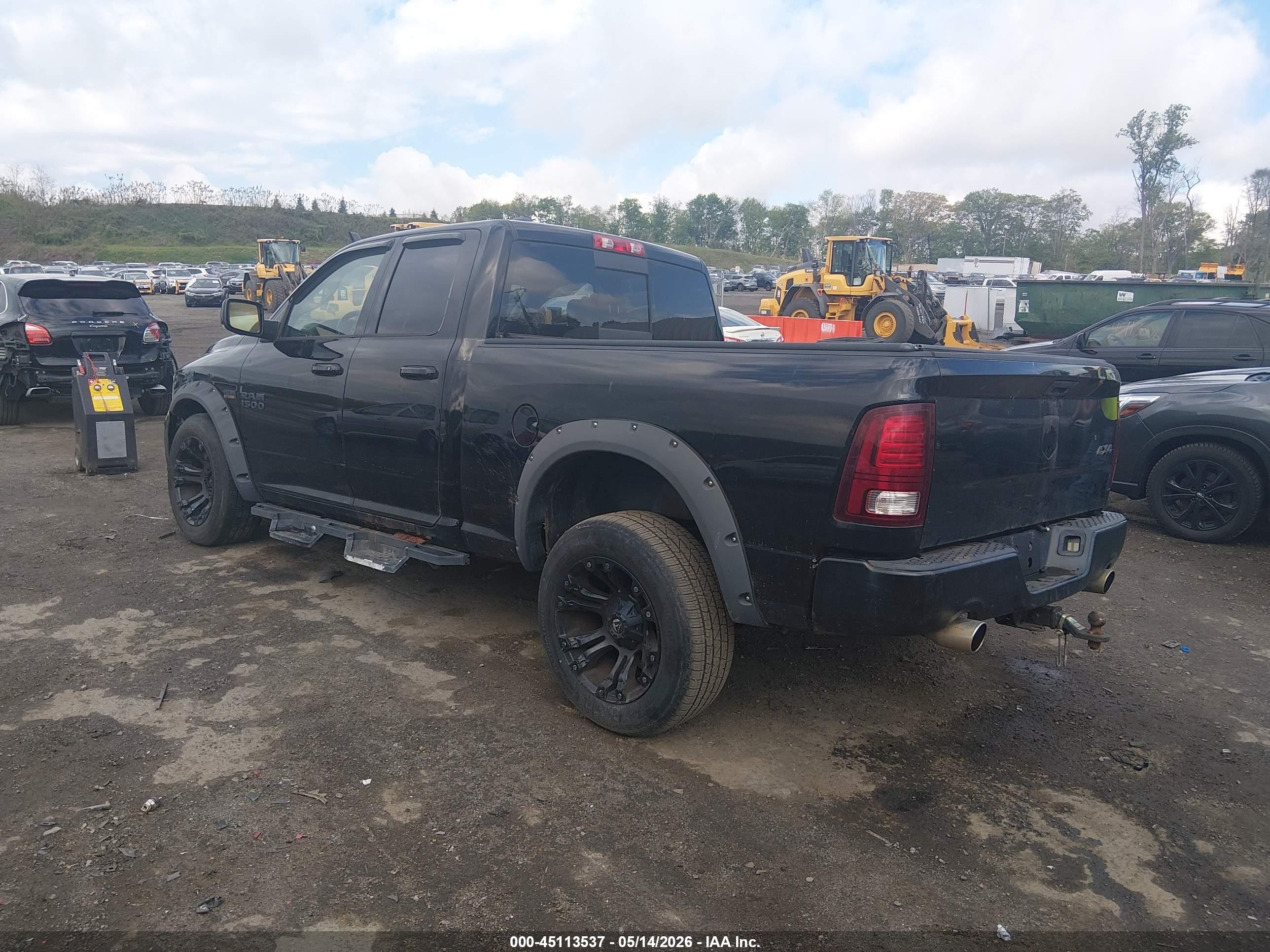 2013 Ram 1500 Sport Black vin: 1C6RR7HT3DS717658