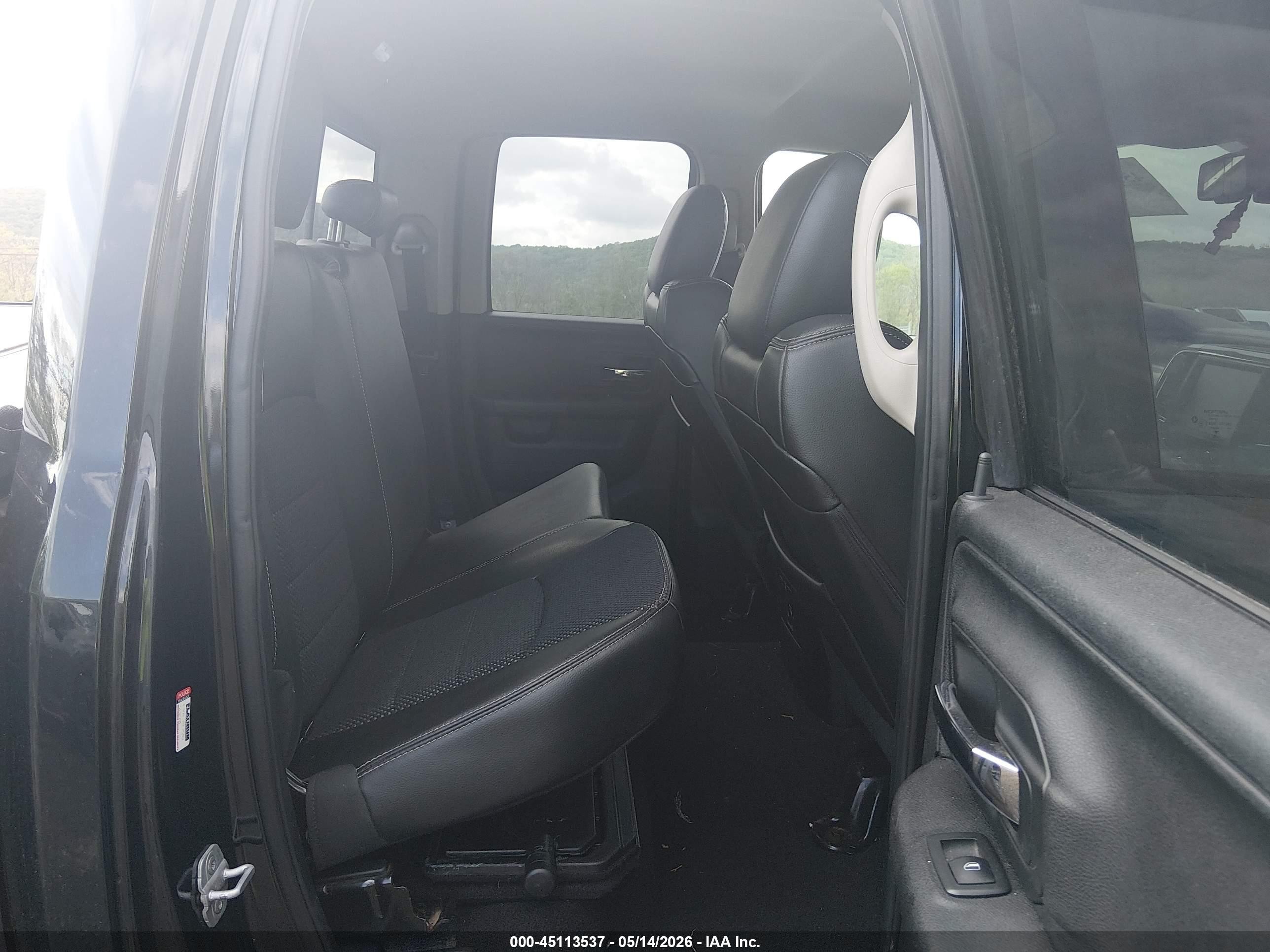 2013 Ram 1500 Sport Black vin: 1C6RR7HT3DS717658