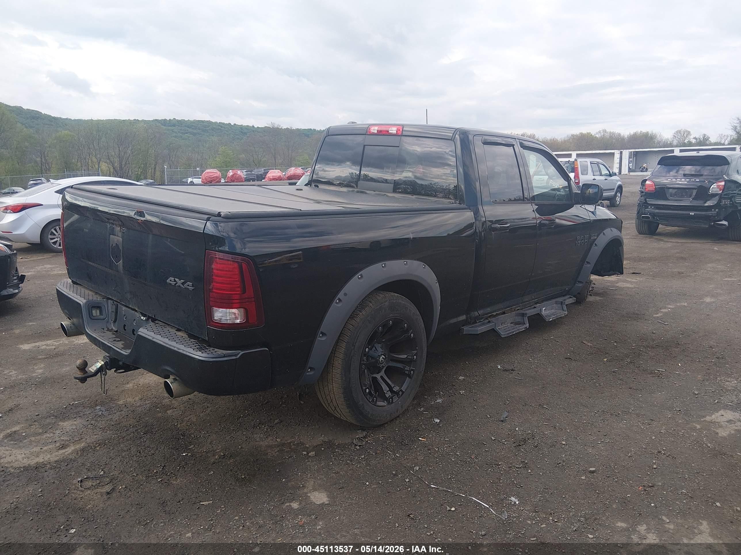 2013 Ram 1500 Sport Black vin: 1C6RR7HT3DS717658