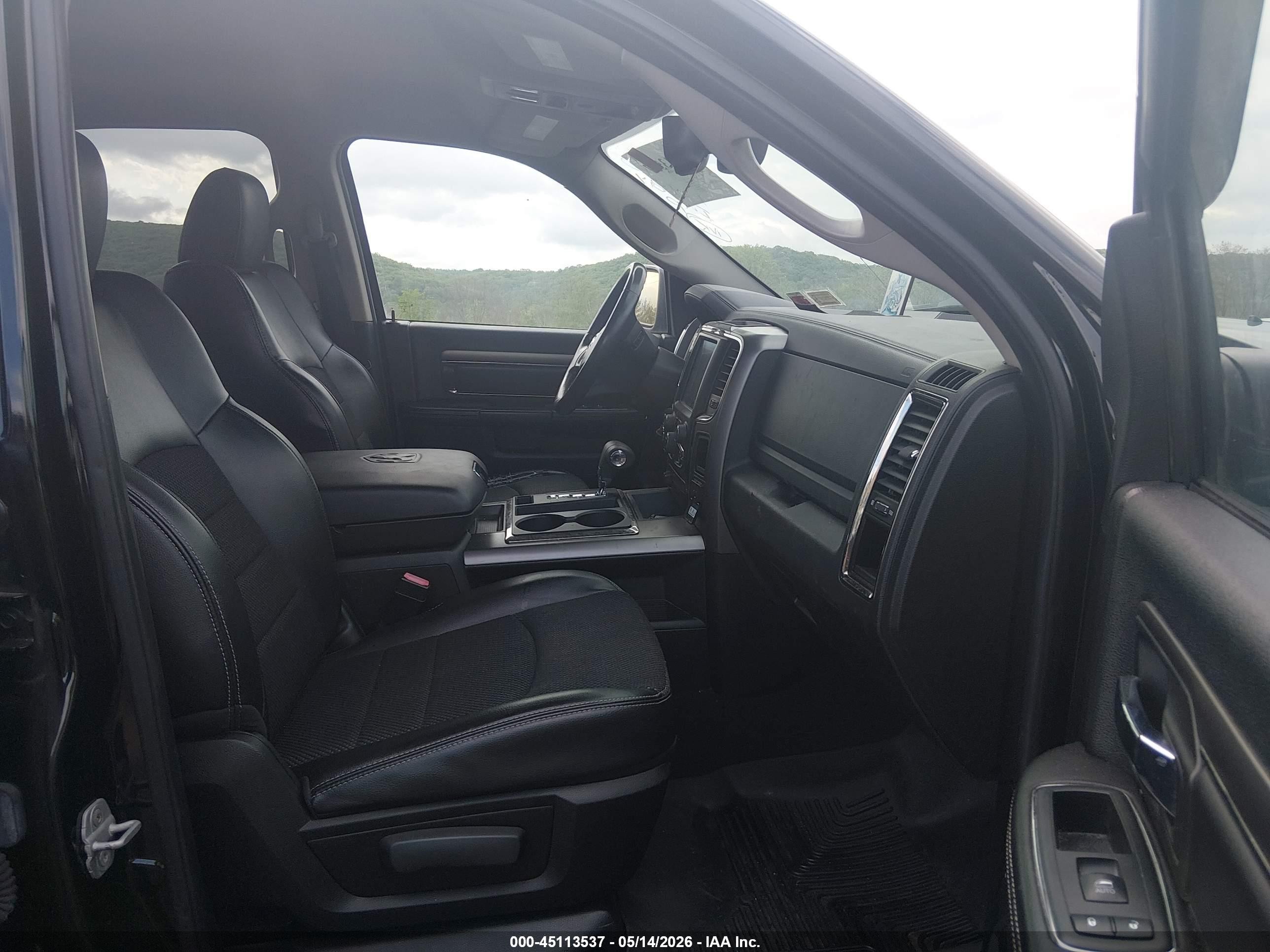 2013 Ram 1500 Sport Black vin: 1C6RR7HT3DS717658