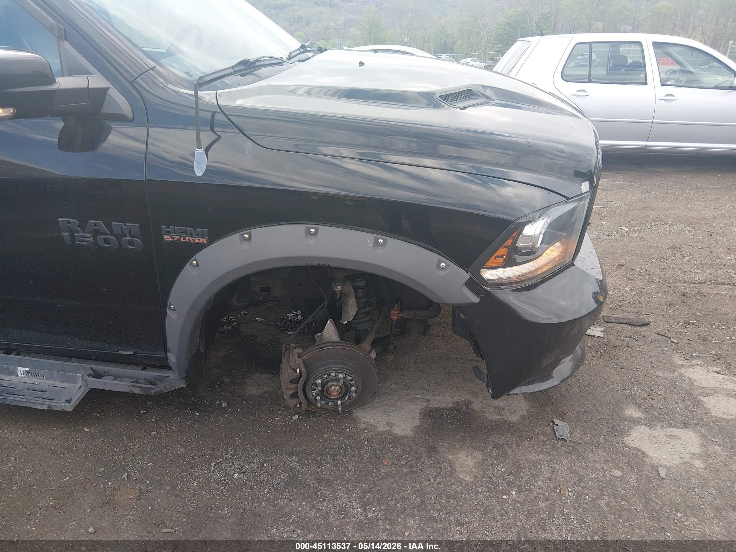2013 Ram 1500 Sport Black vin: 1C6RR7HT3DS717658