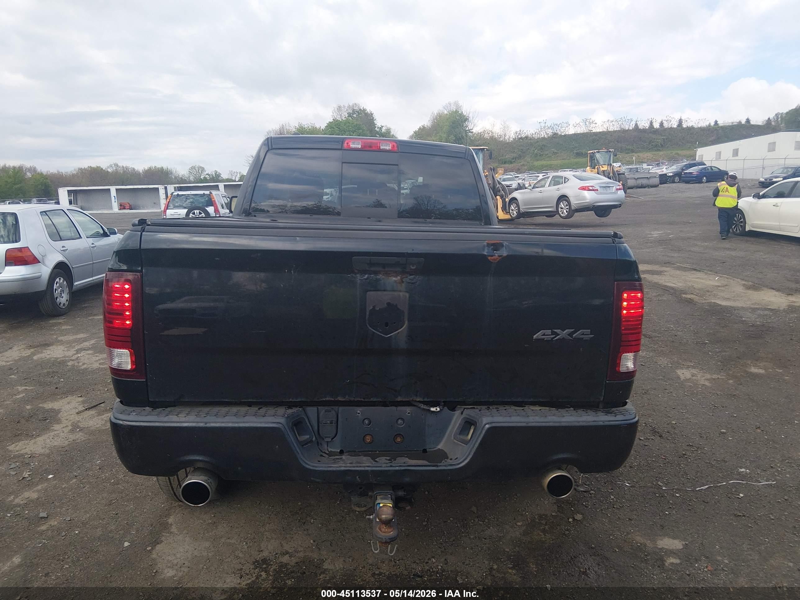 2013 Ram 1500 Sport Black vin: 1C6RR7HT3DS717658