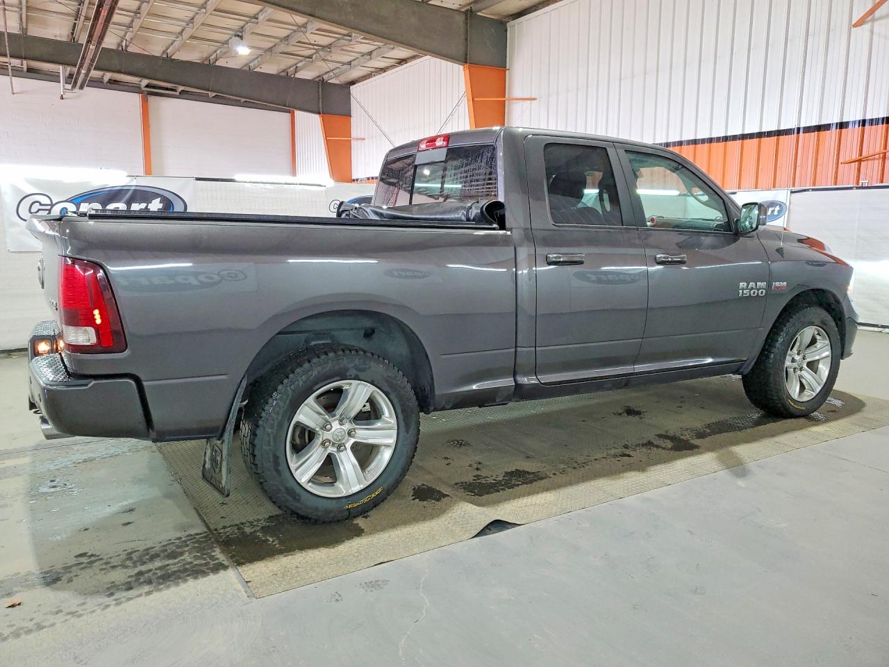 2015 Ram 1500 Sport Gray vin: 1C6RR7HT3FS644228