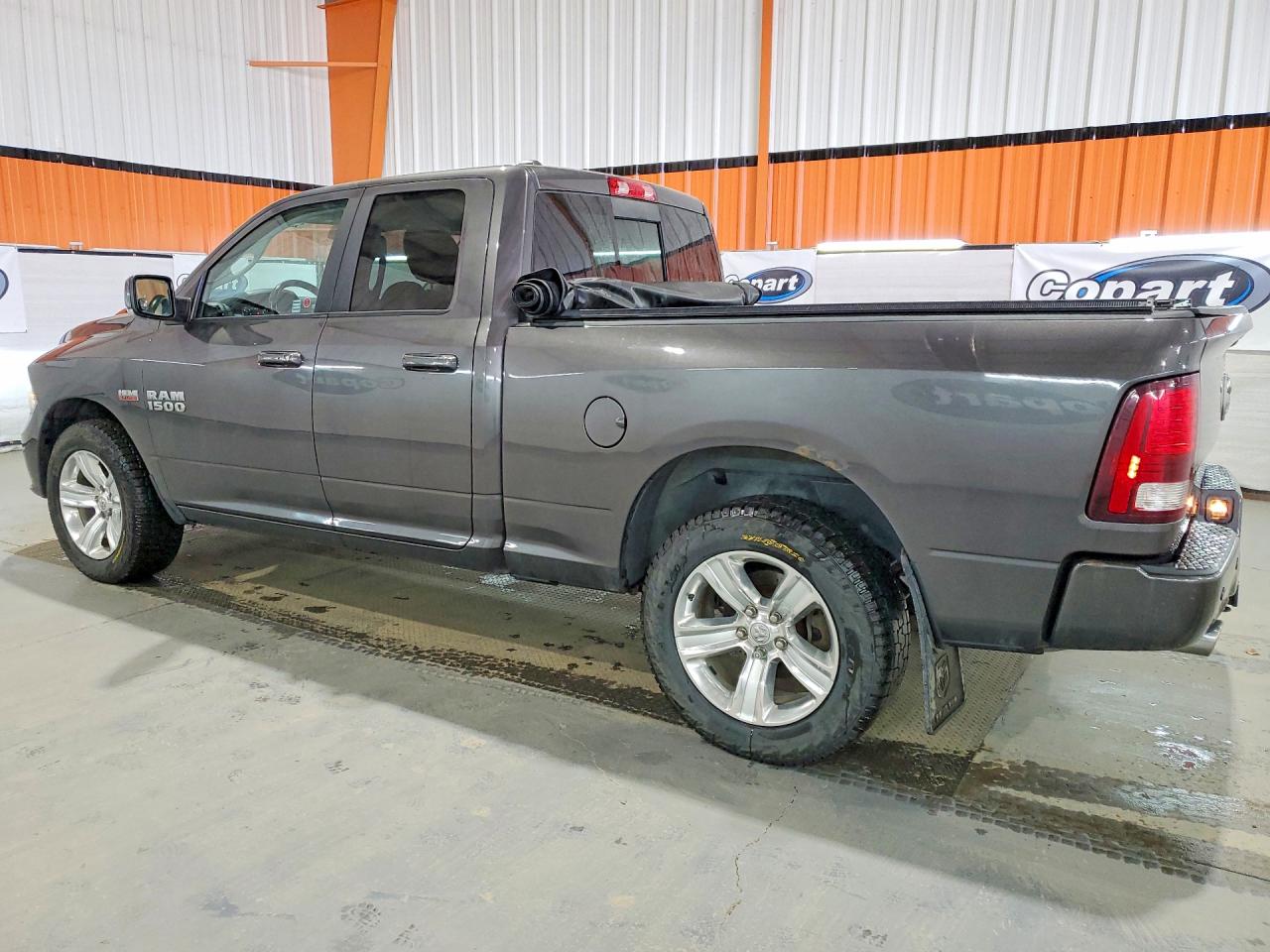 2015 Ram 1500 Sport Gray vin: 1C6RR7HT3FS644228