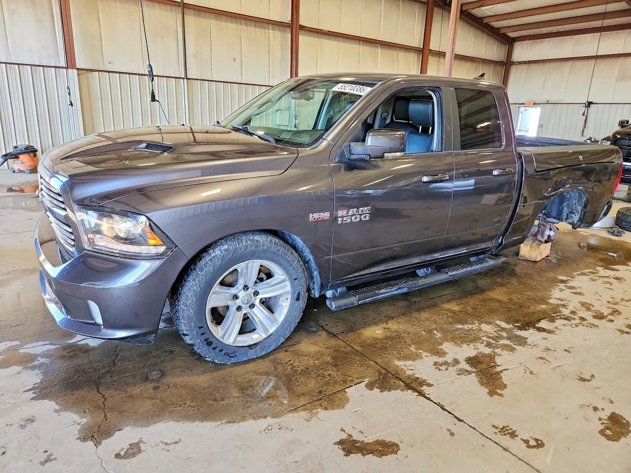 2014 Ram 1500 Sport Gray vin: 1C6RR7HT5ES414575