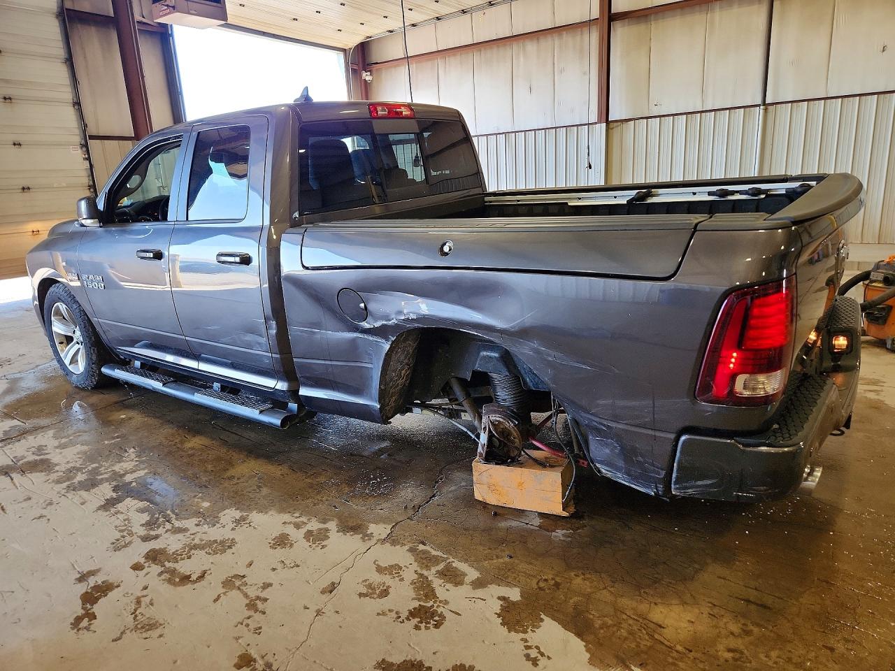 2014 Ram 1500 Sport Gray vin: 1C6RR7HT5ES414575