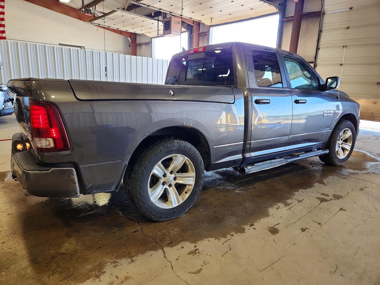 2014 Ram 1500 Sport Gray vin: 1C6RR7HT5ES414575