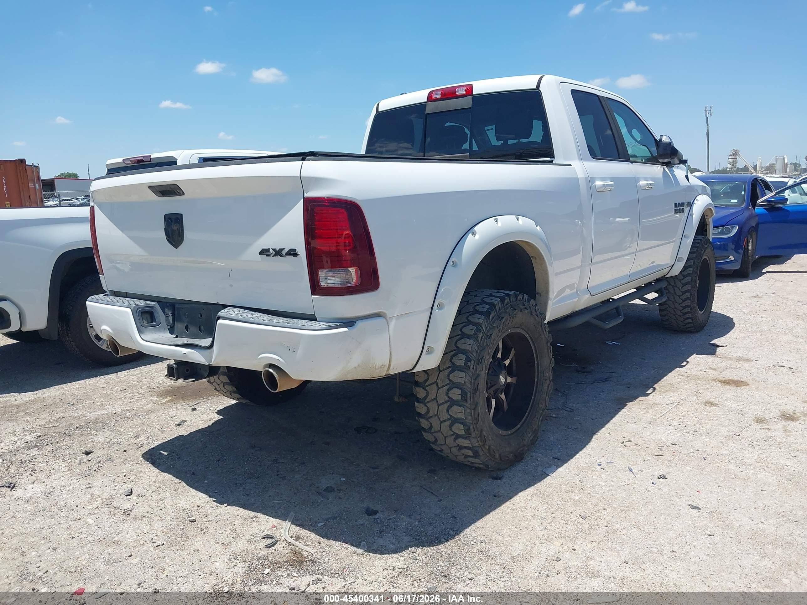 2014 Ram 1500 Sport White vin: 1C6RR7HT6ES368187