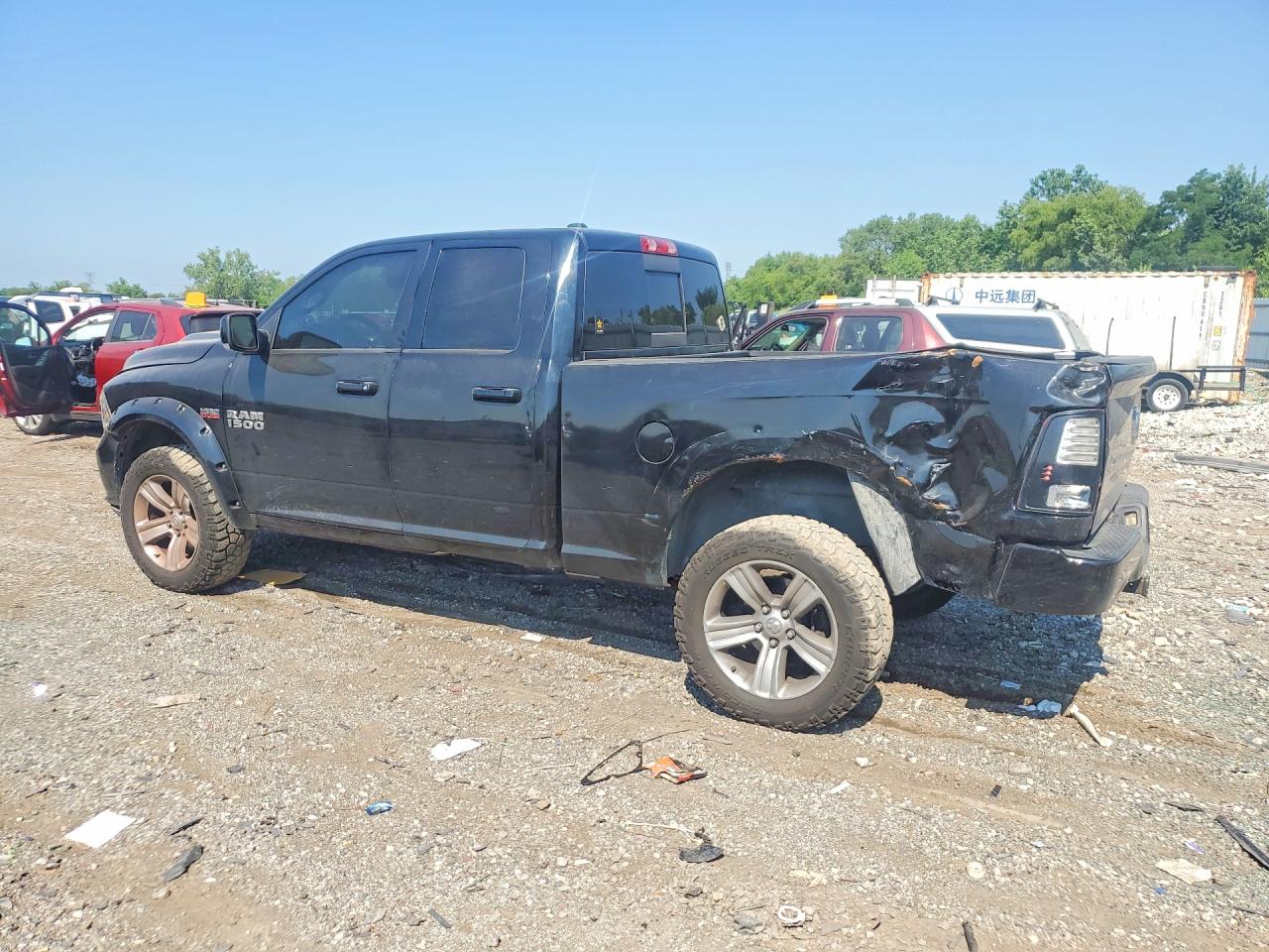 2013 Ram 1500 Sport Black vin: 1C6RR7HT7DS613786