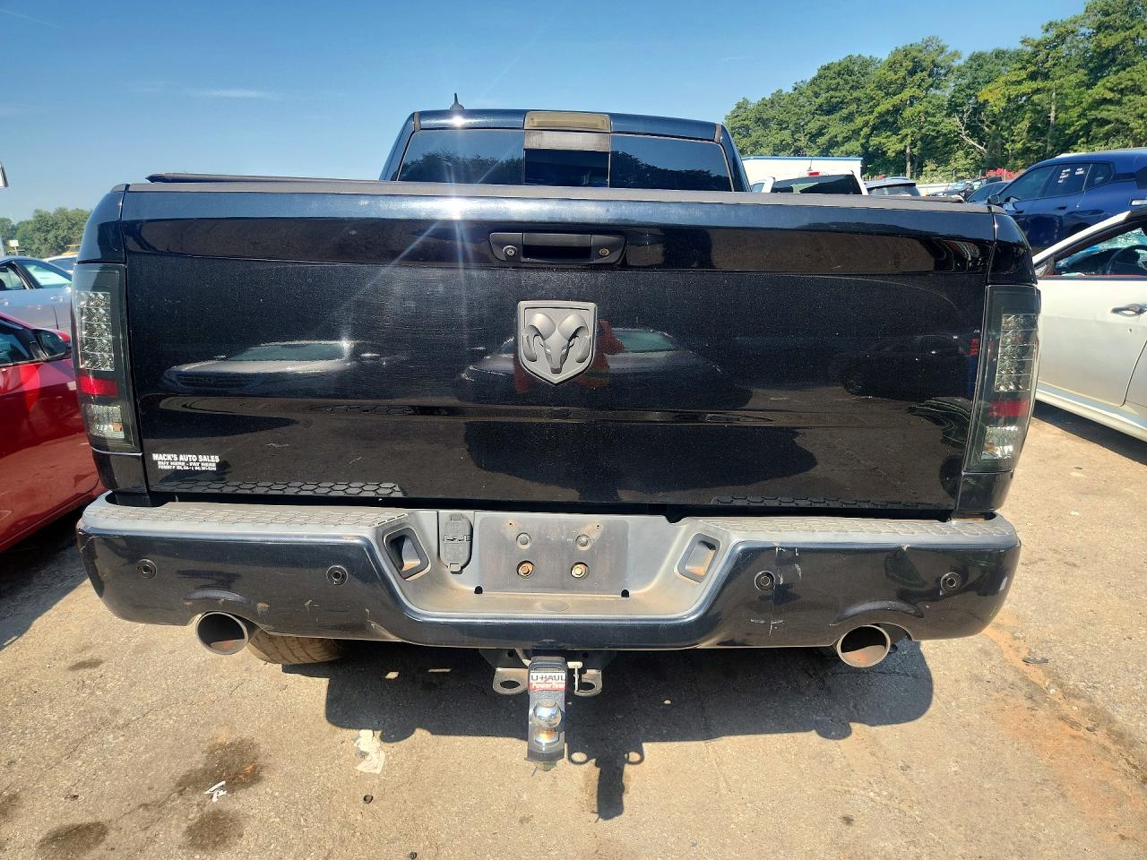 2014 Ram 1500 Sport Black vin: 1C6RR7HT7ES175434