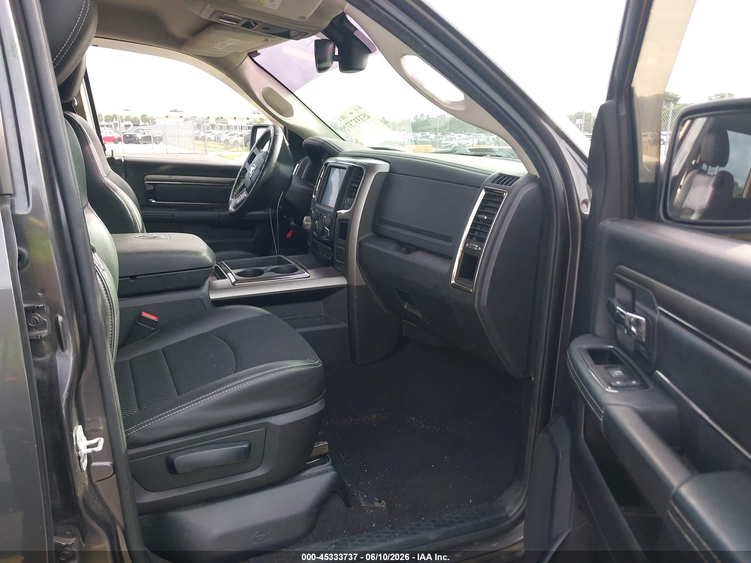 2014 Ram 1500 Sport Gray vin: 1C6RR7HT7ES370322