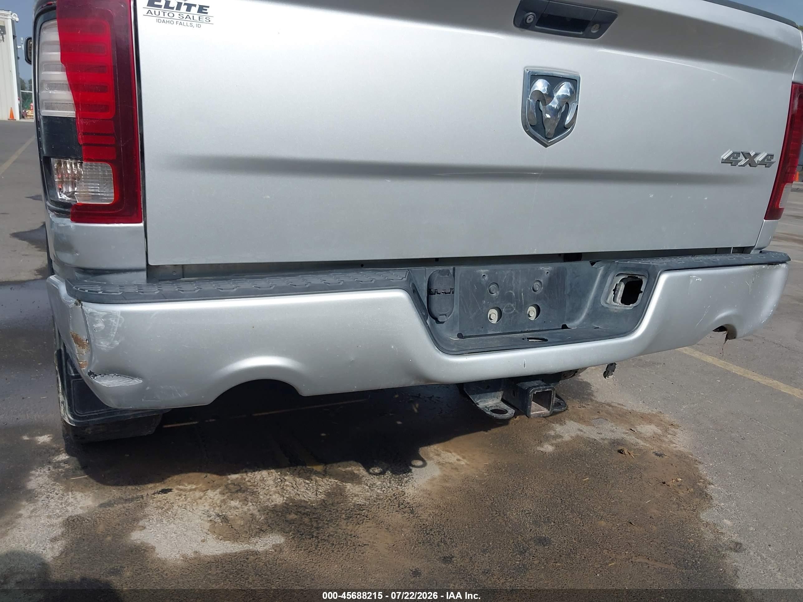 2013 Ram 1500 Sport Серебряный vin: 1C6RR7HT8DS509274
