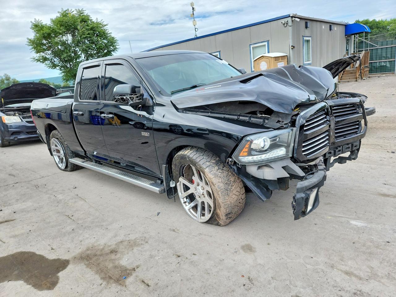2014 Ram 1500 Sport Black vin: 1C6RR7HT8ES194171