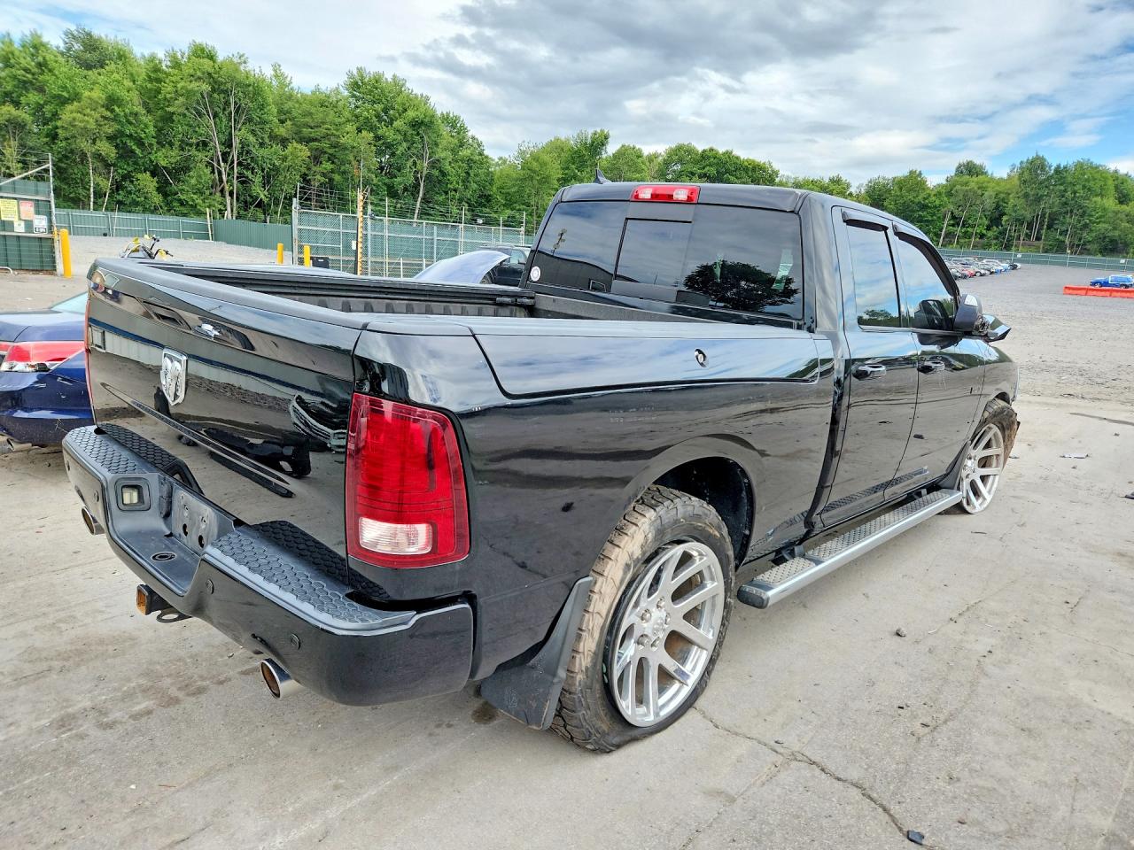 2014 Ram 1500 Sport Black vin: 1C6RR7HT8ES194171