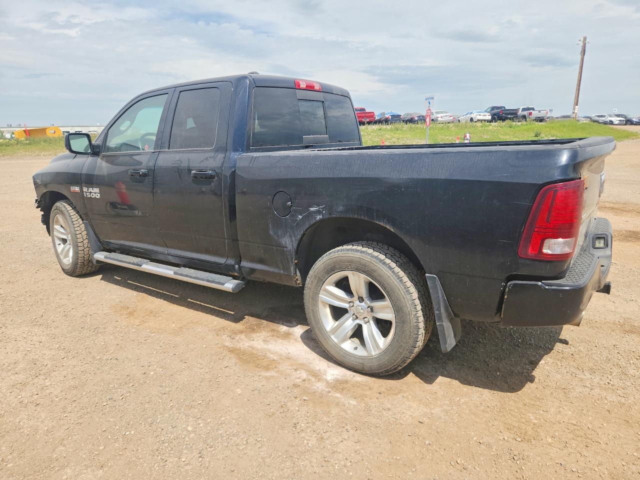 2014 Ram 1500 Sport Черный vin: 1C6RR7HT9ES359743