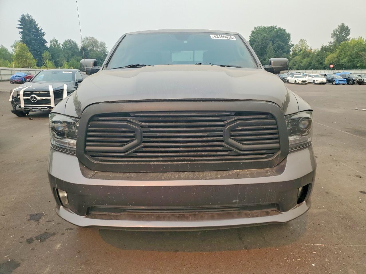 2014 Ram 1500 Sport Gray vin: 1C6RR7HT9ES426048