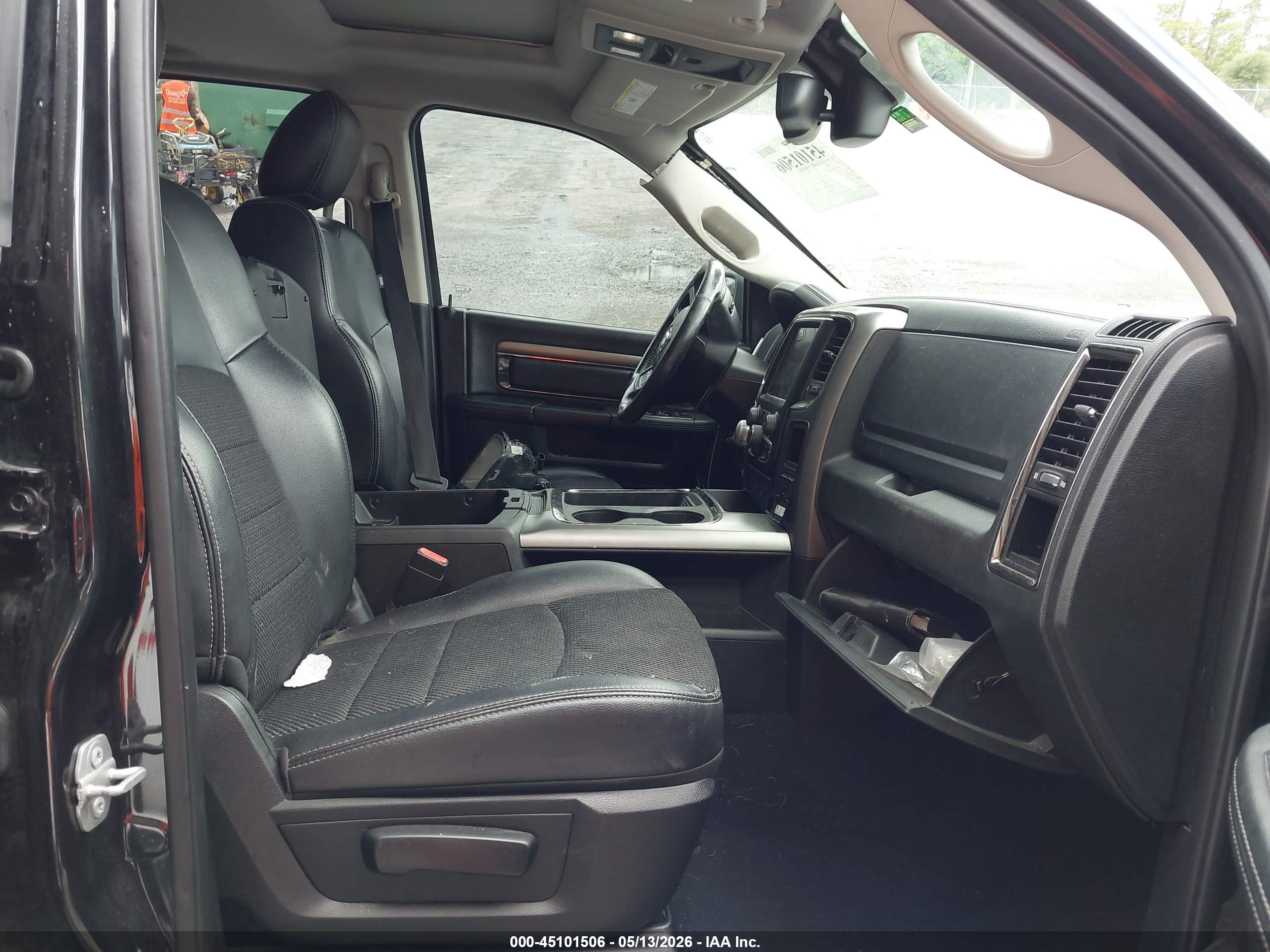 2015 Ram 1500 Sport Black vin: 1C6RR7HT9FS699847