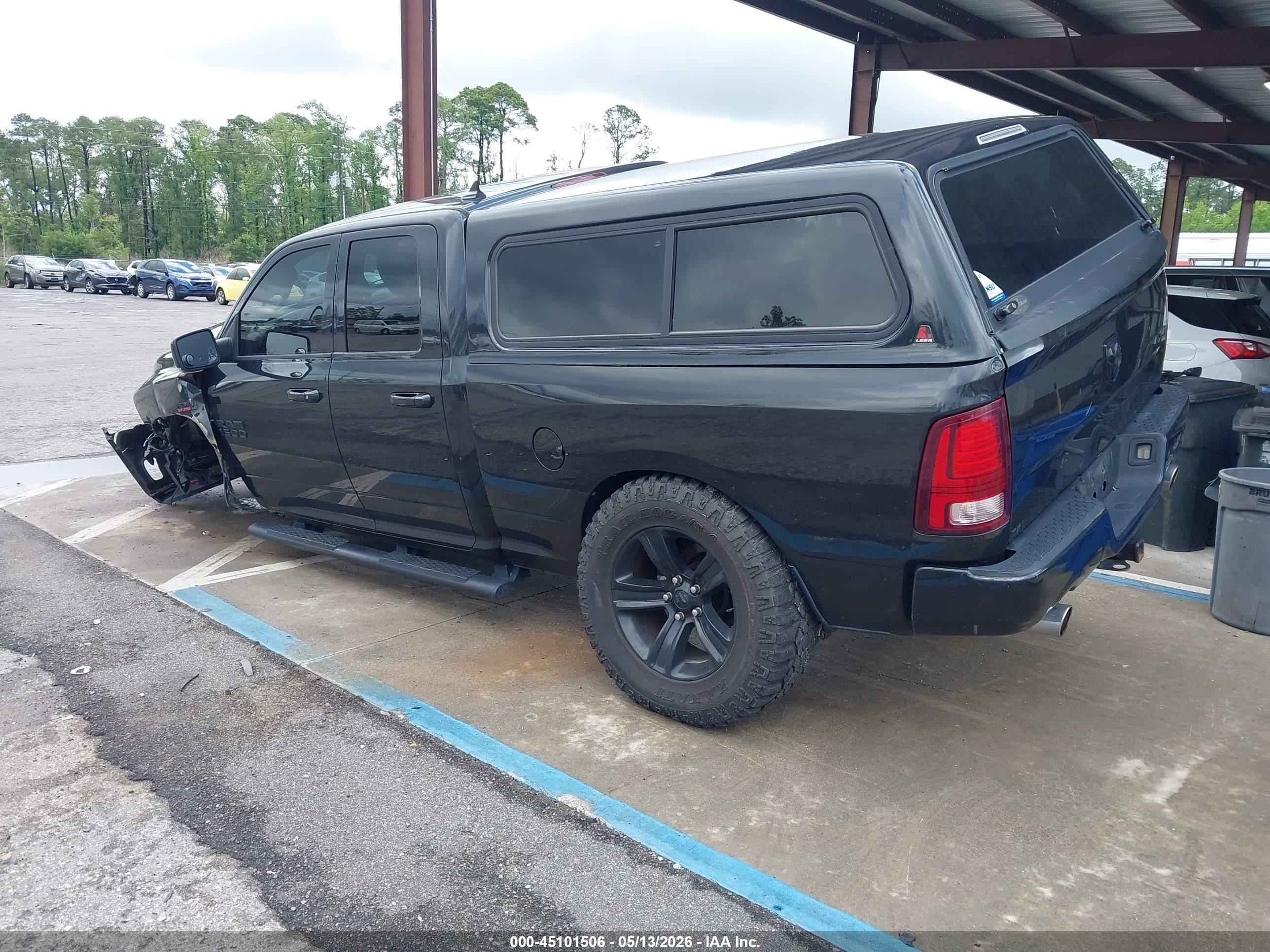 2015 Ram 1500 Sport Black vin: 1C6RR7HT9FS699847