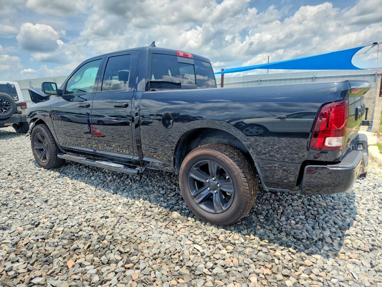 2018 Ram 1500 Sport Black vin: 1C6RR7HT9JS125046