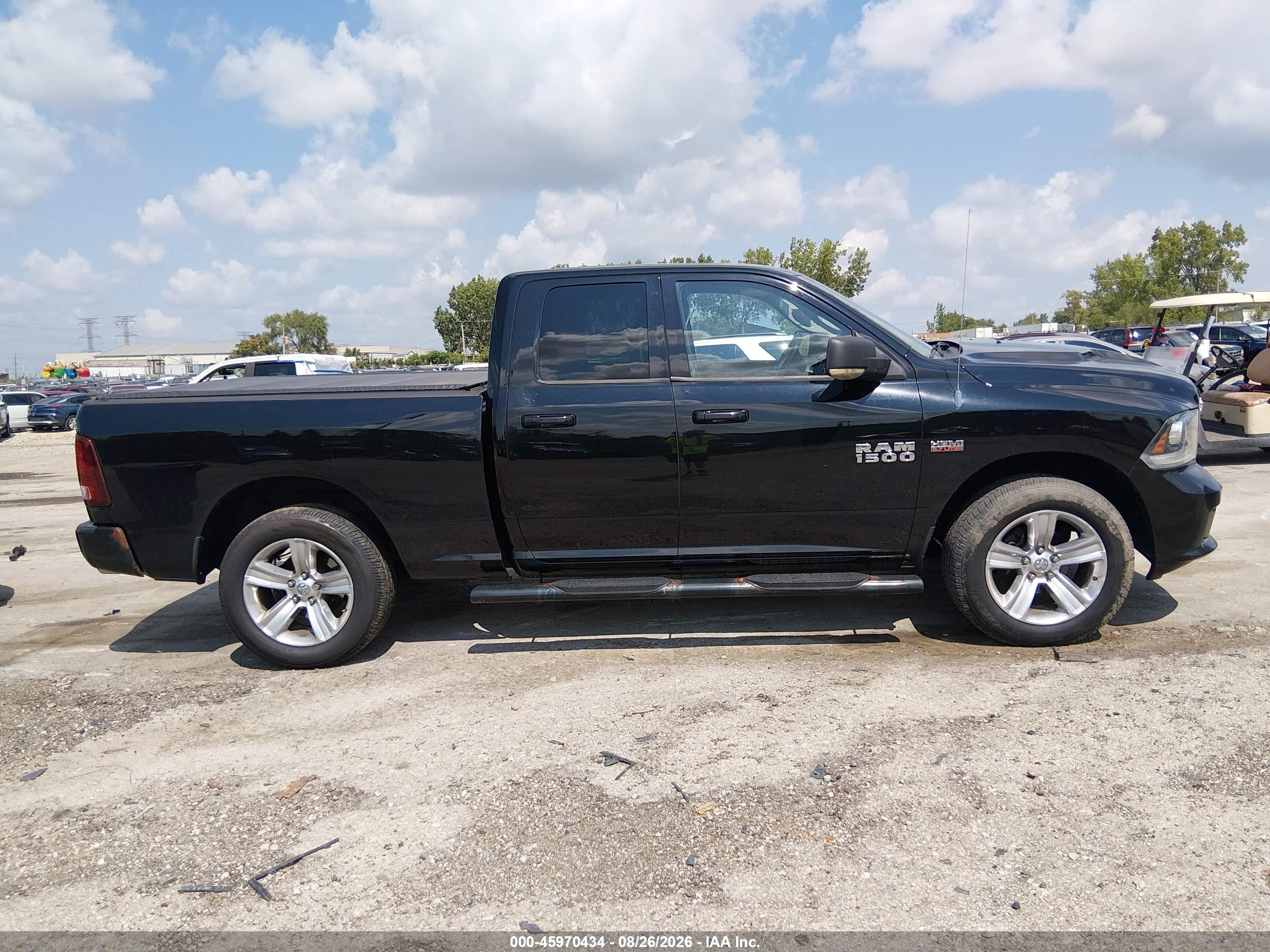 2013 Ram 1500 Sport Black vin: 1C6RR7HTXDS556953