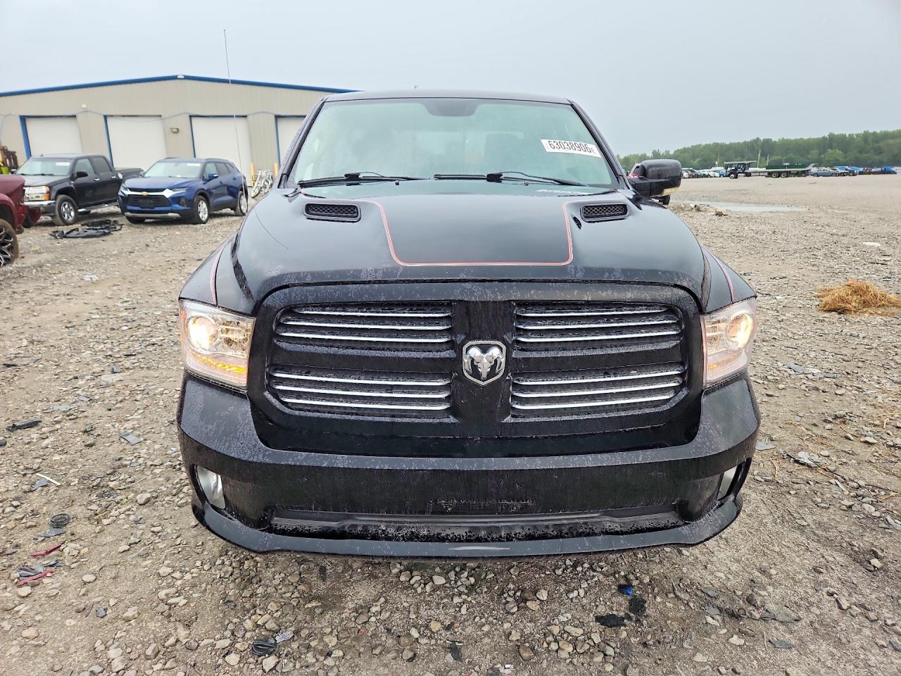 2013 Ram 1500 Sport Black vin: 1C6RR7HTXDS611322