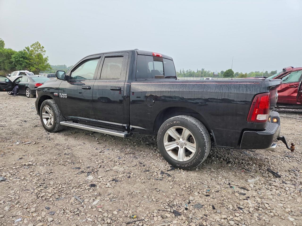 2013 Ram 1500 Sport Black vin: 1C6RR7HTXDS611322