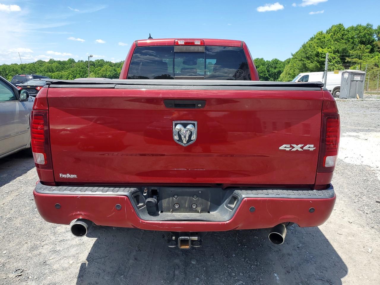 2013 Ram 1500 Sport Red vin: 1C6RR7HTXDS668572