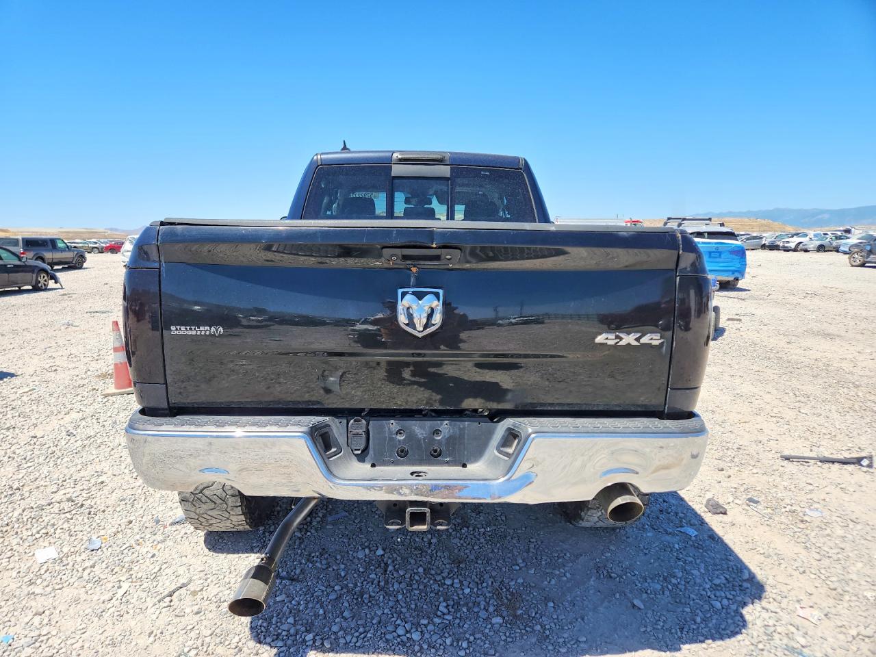 2014 Ram 1500 Sport Black vin: 1C6RR7HTXES250594
