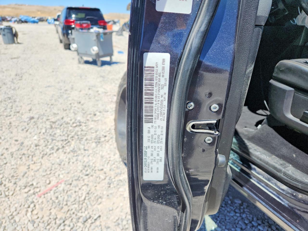 2014 Ram 1500 Sport Black vin: 1C6RR7HTXES250594