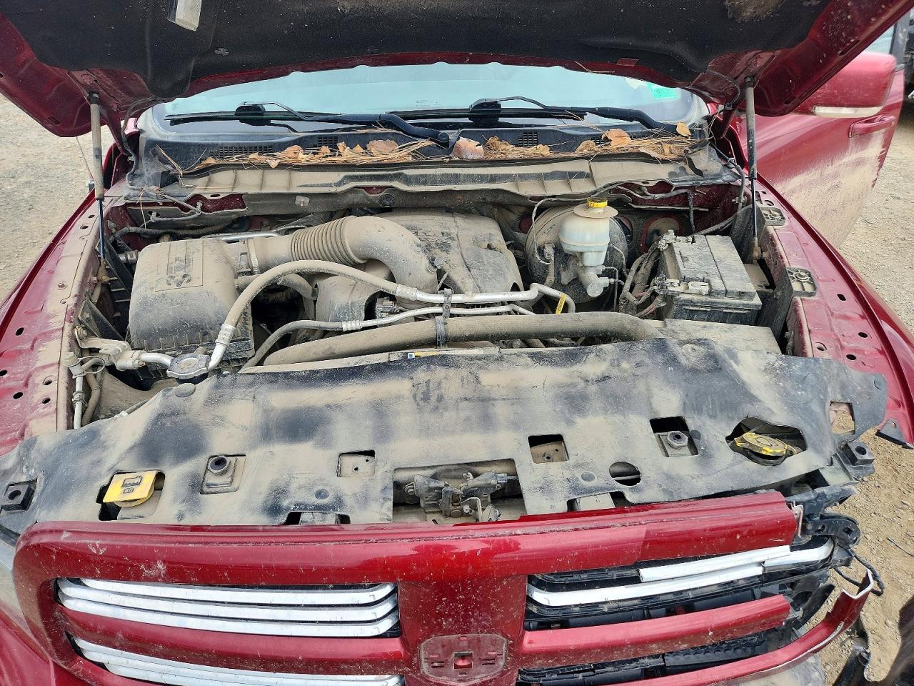 2014 Ram 1500 Sport Burgundy vin: 1C6RR7HTXES466302