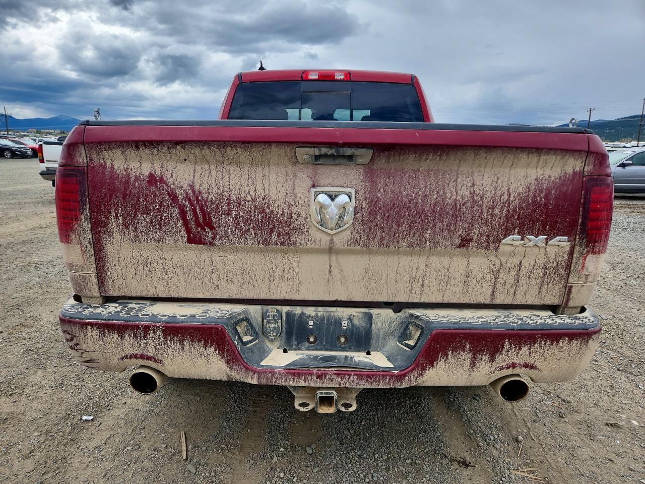 2014 Ram 1500 Sport Burgundy vin: 1C6RR7HTXES466302