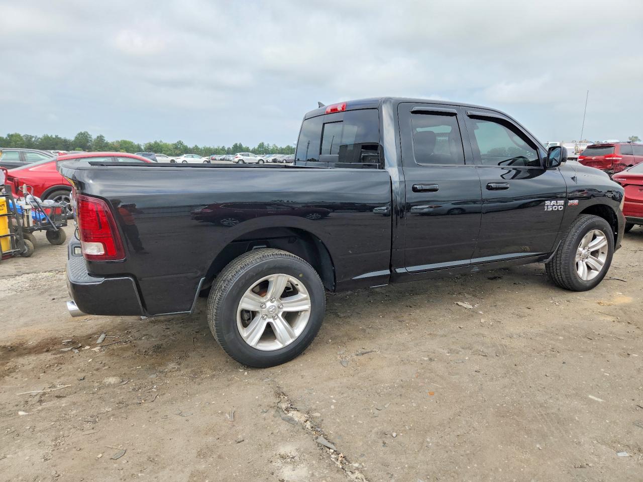 2015 Ram 1500 Sport Black vin: 1C6RR7HTXFS540125