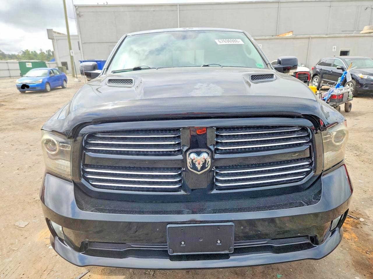 2015 Ram 1500 Sport Black vin: 1C6RR7HTXFS540125