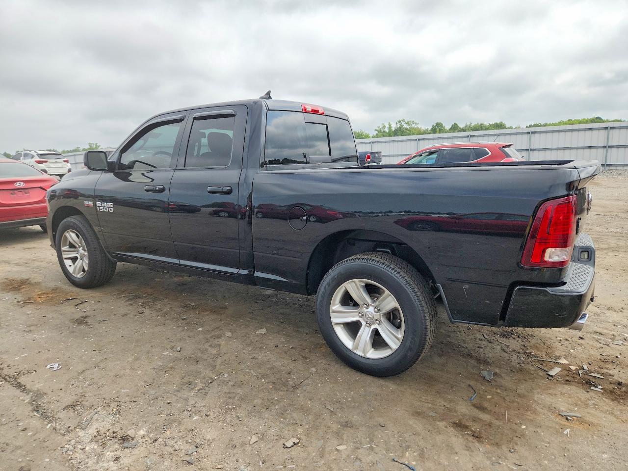 2015 Ram 1500 Sport Black vin: 1C6RR7HTXFS540125