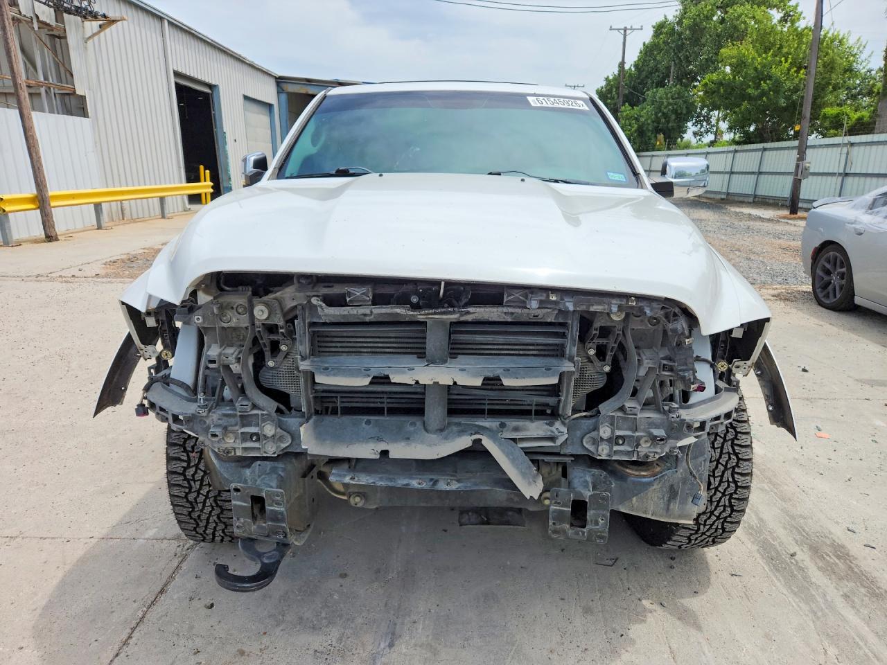 2014 Ram 1500 Laramie White vin: 1C6RR7JM7ES475252