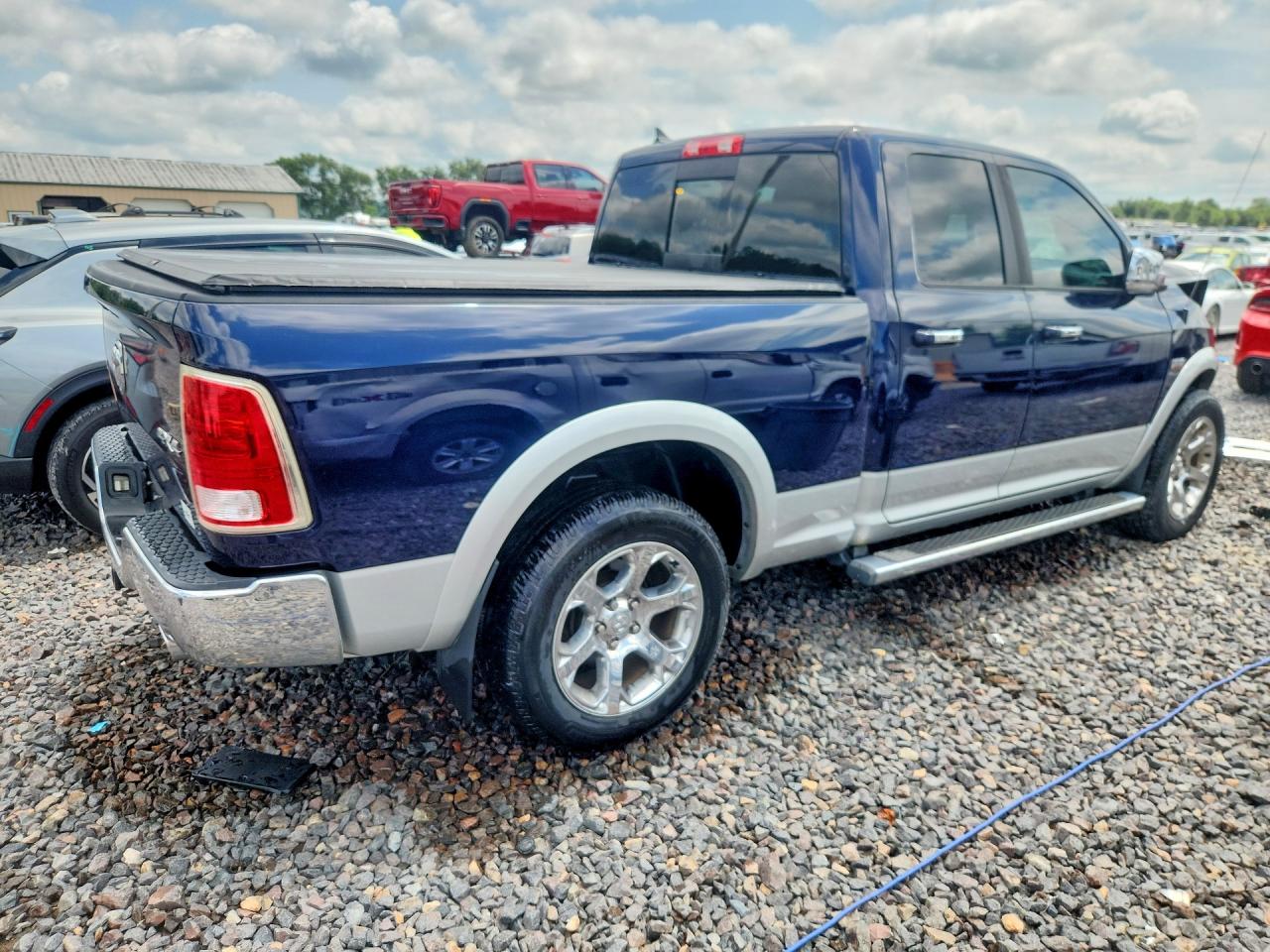 2015 Ram 1500 Laramie Blue vin: 1C6RR7JT7FS598624