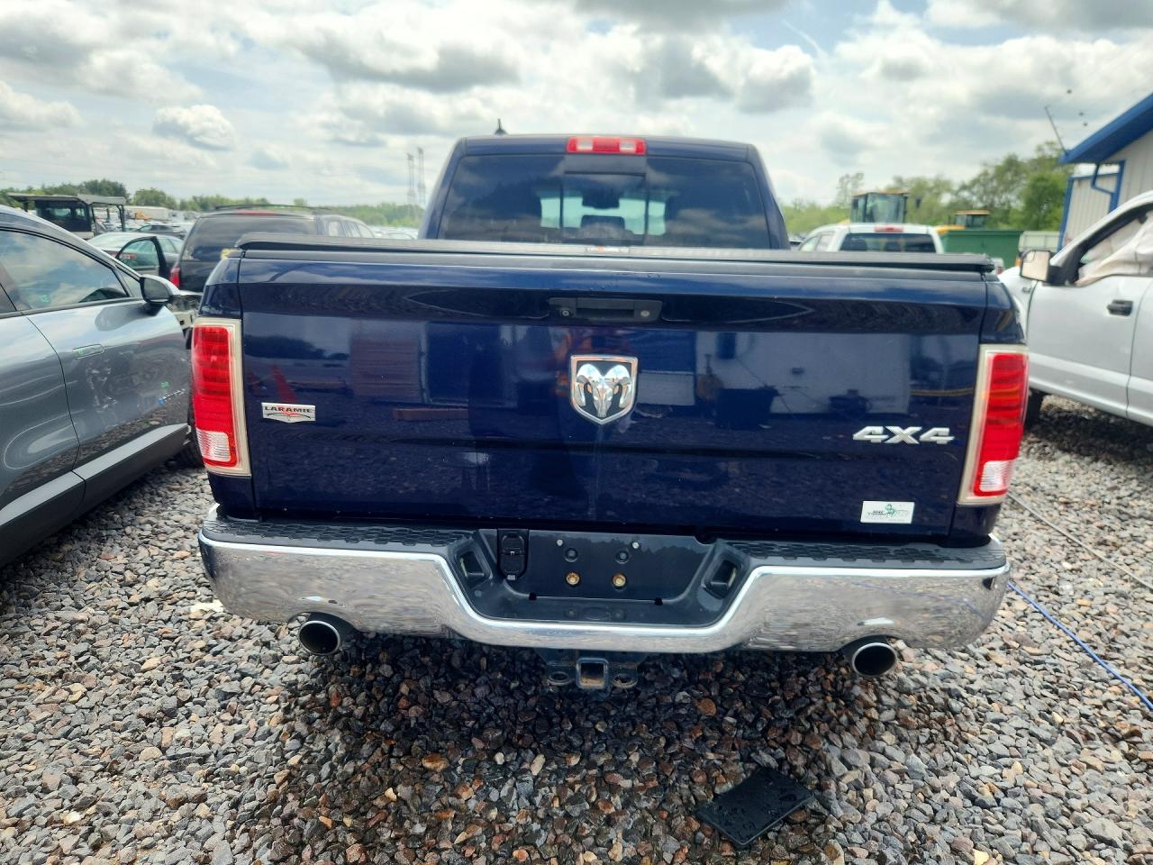 2015 Ram 1500 Laramie Blue vin: 1C6RR7JT7FS598624
