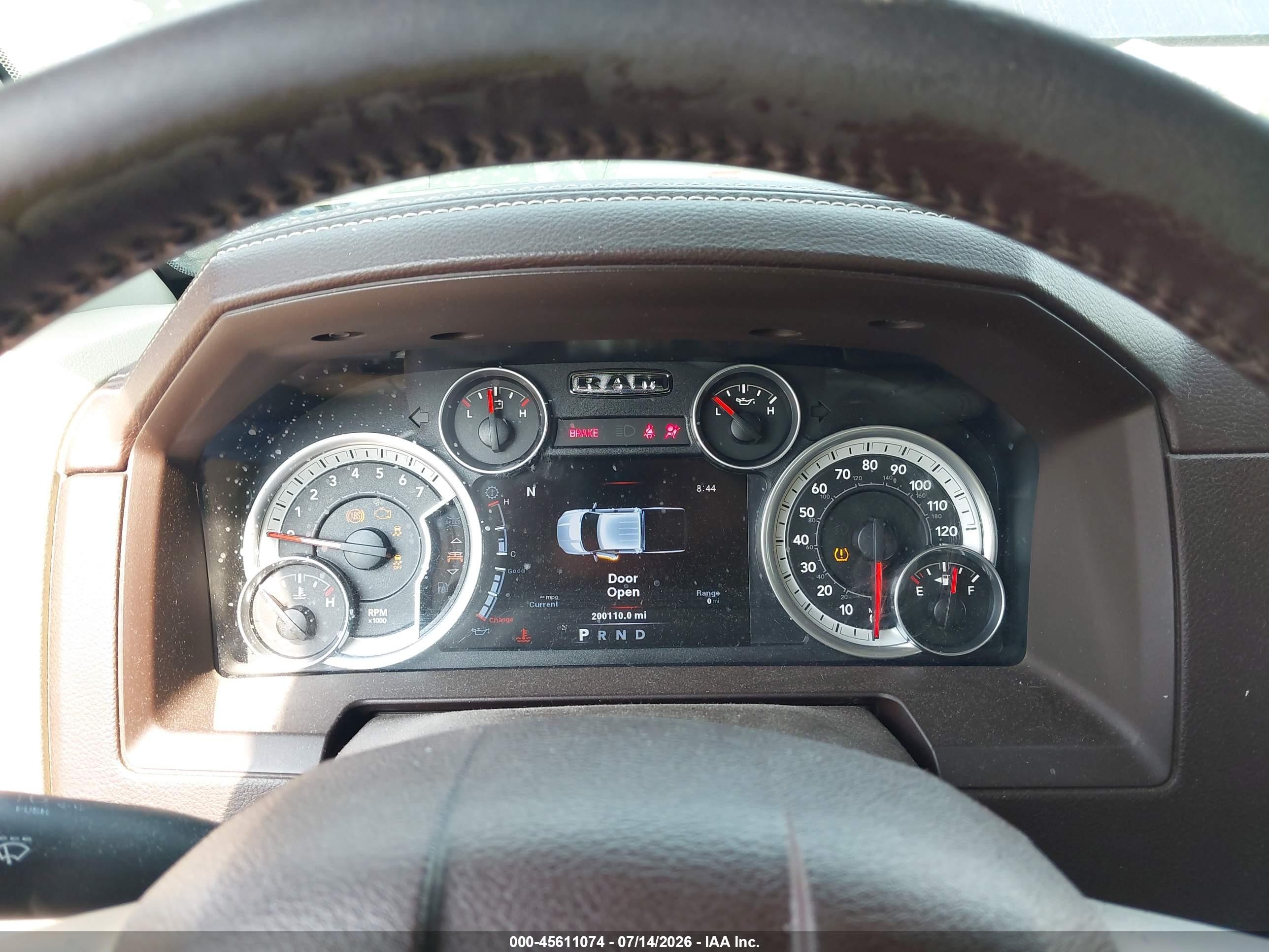 2014 Ram 1500 Laramie Dark Blue vin: 1C6RR7JT8ES234940
