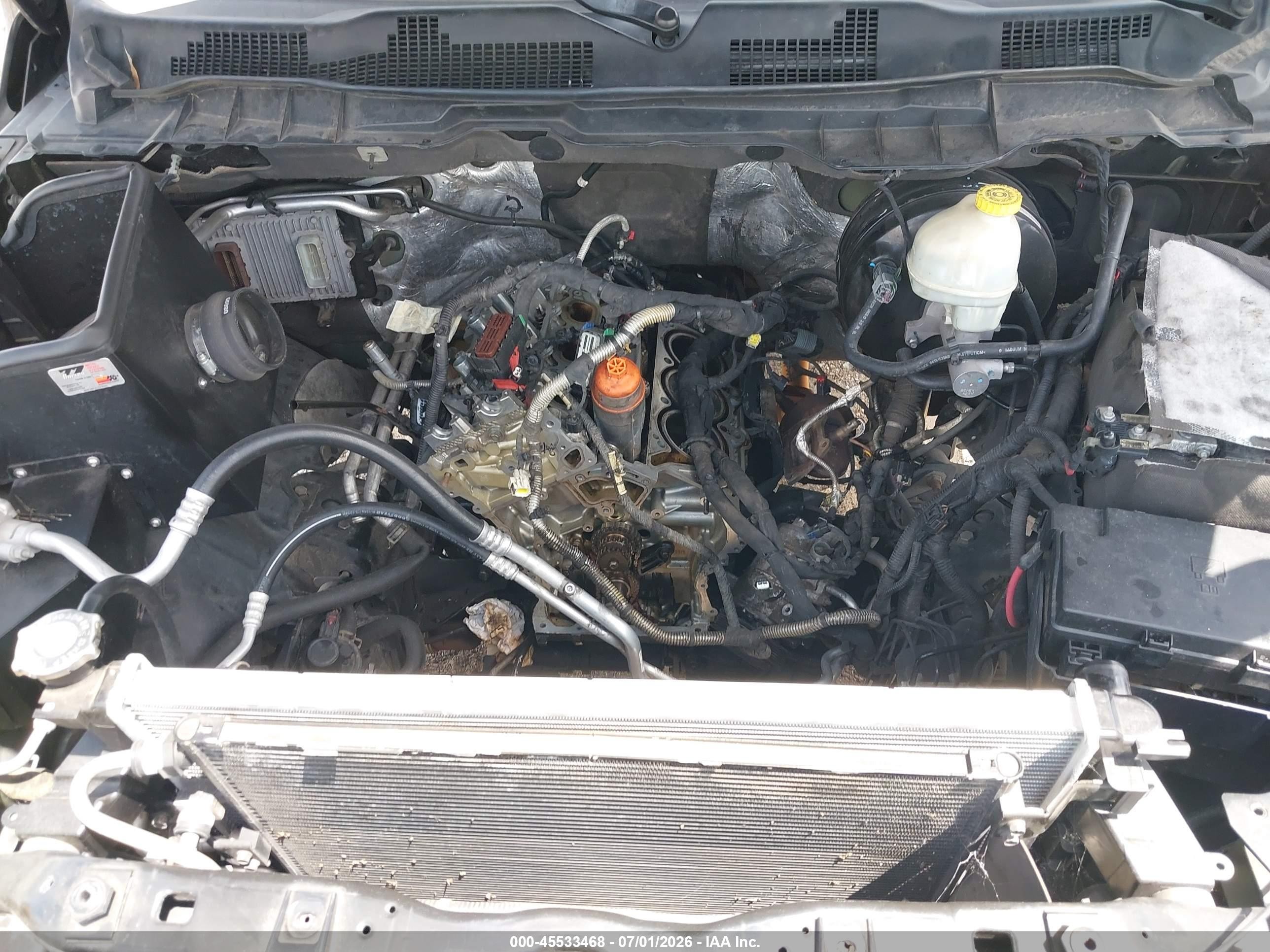 2014 Ram 1500 Tradesman Brown vin: 1C6RR7KG0ES166750