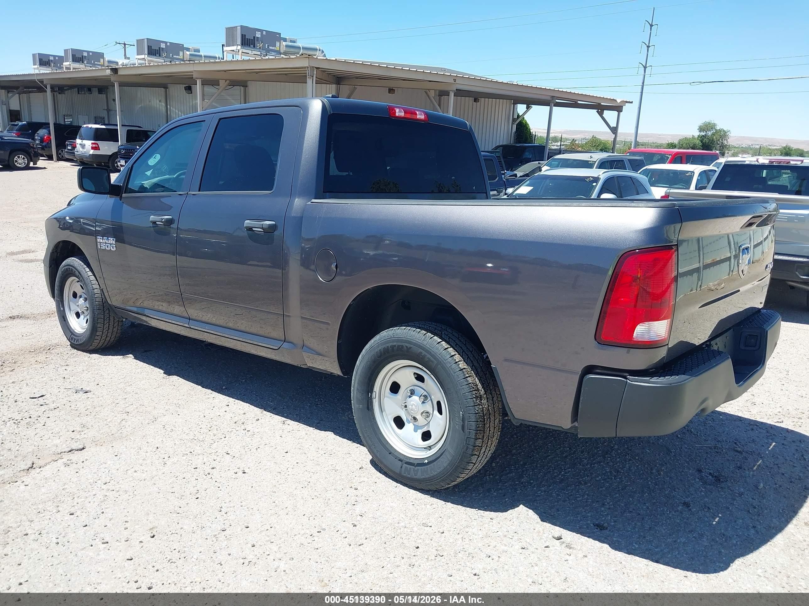 2016 Ram 1500 Tradesman Gray vin: 1C6RR7KG0GS348905