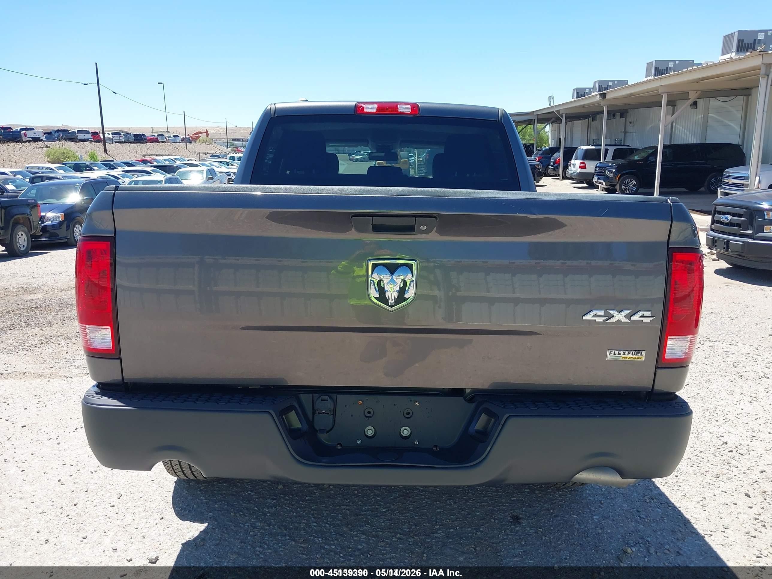 2016 Ram 1500 Tradesman Gray vin: 1C6RR7KG0GS348905