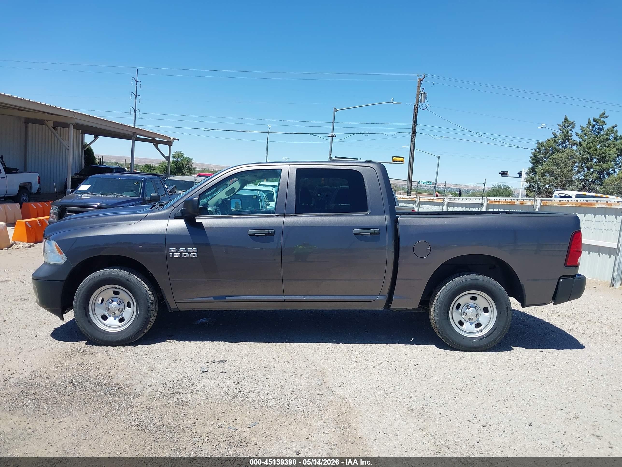 2016 Ram 1500 Tradesman Gray vin: 1C6RR7KG0GS348905