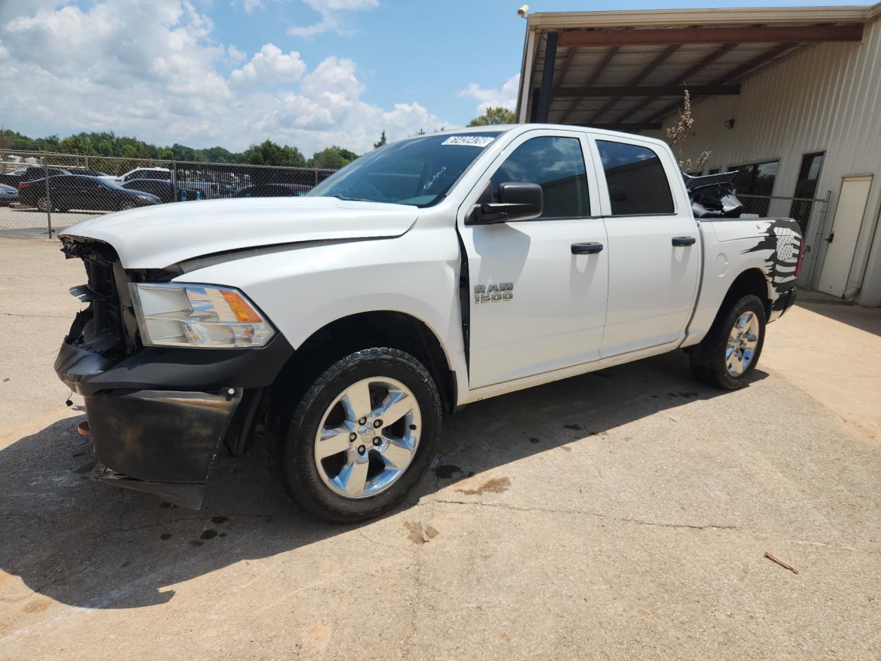 2013 Ram 1500 St White vin: 1C6RR7KG1DS678659 Damage: Left Front Fender, Severe Damage, Replacement Required