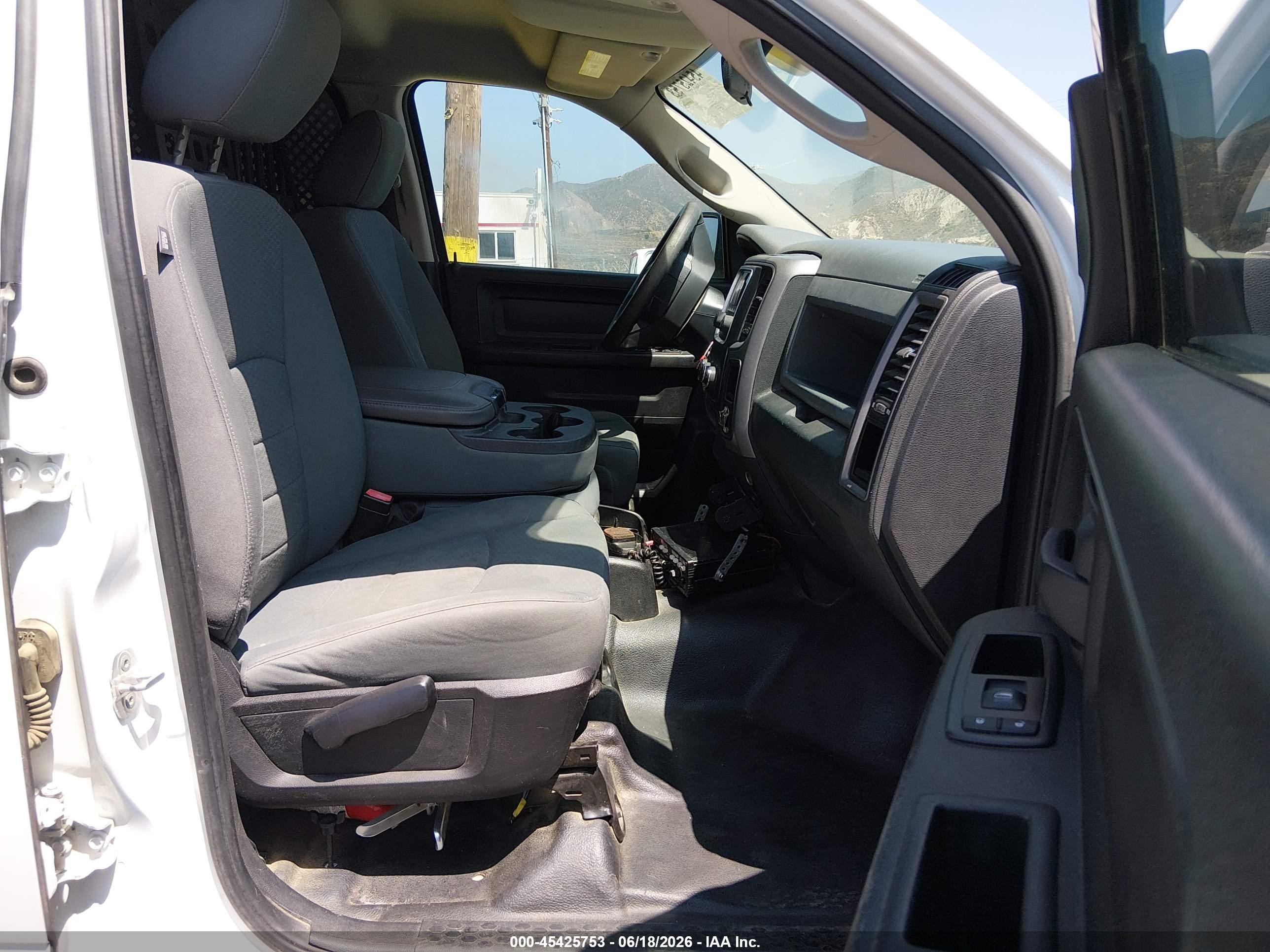 2014 Ram 1500   White vin: 1C6RR7KG1ES363488