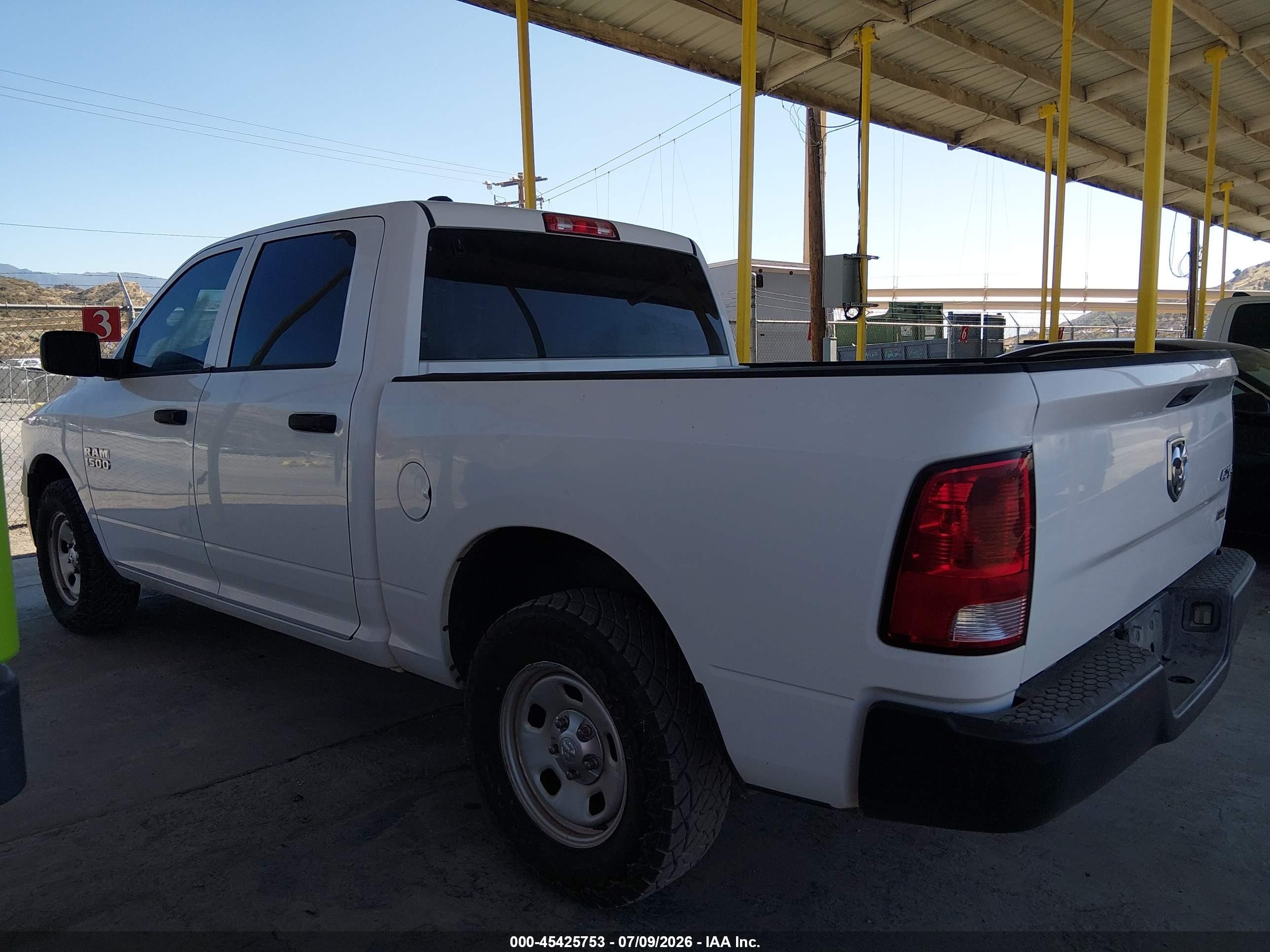 2014 Ram 1500   White vin: 1C6RR7KG1ES363488