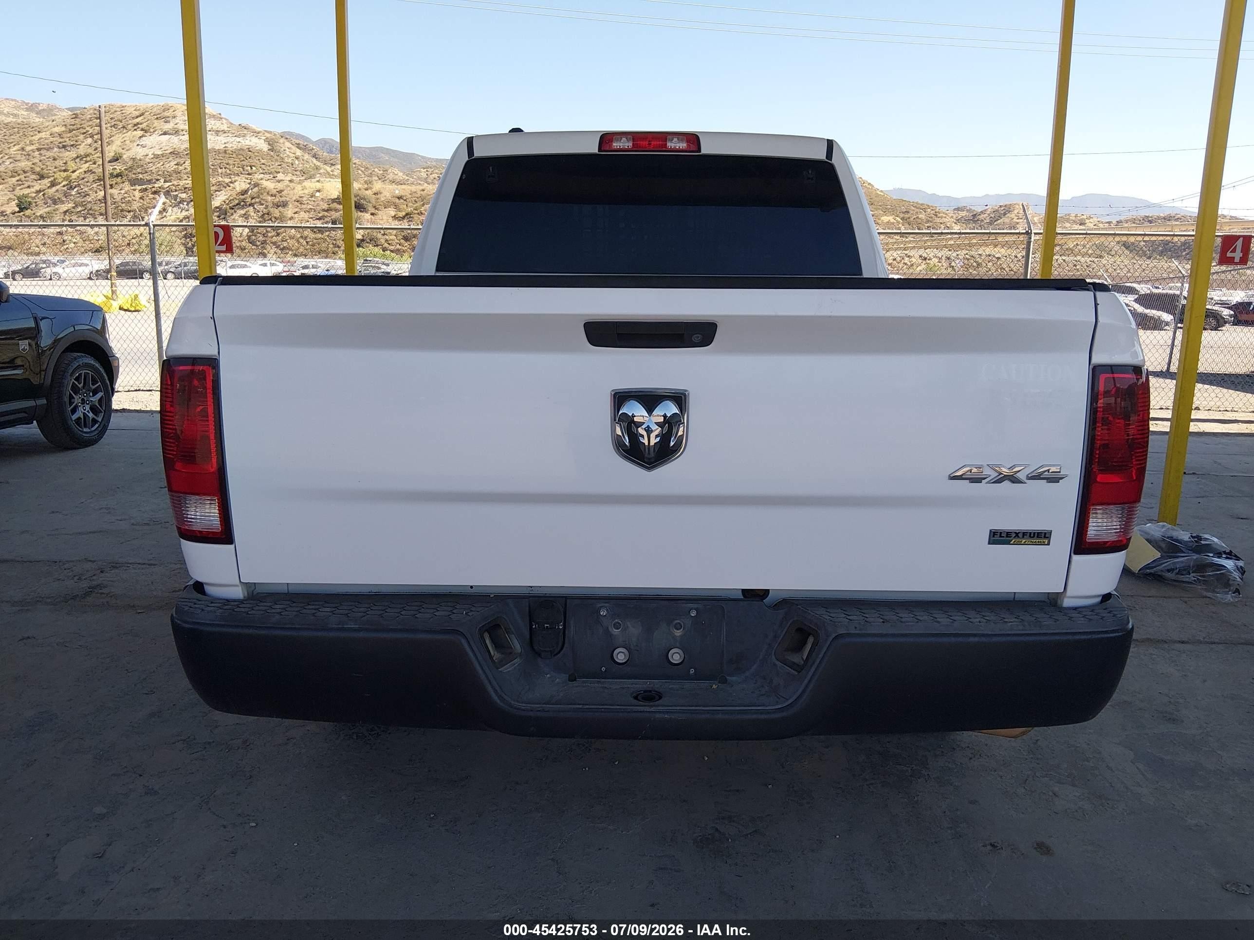 2014 Ram 1500   White vin: 1C6RR7KG1ES363488