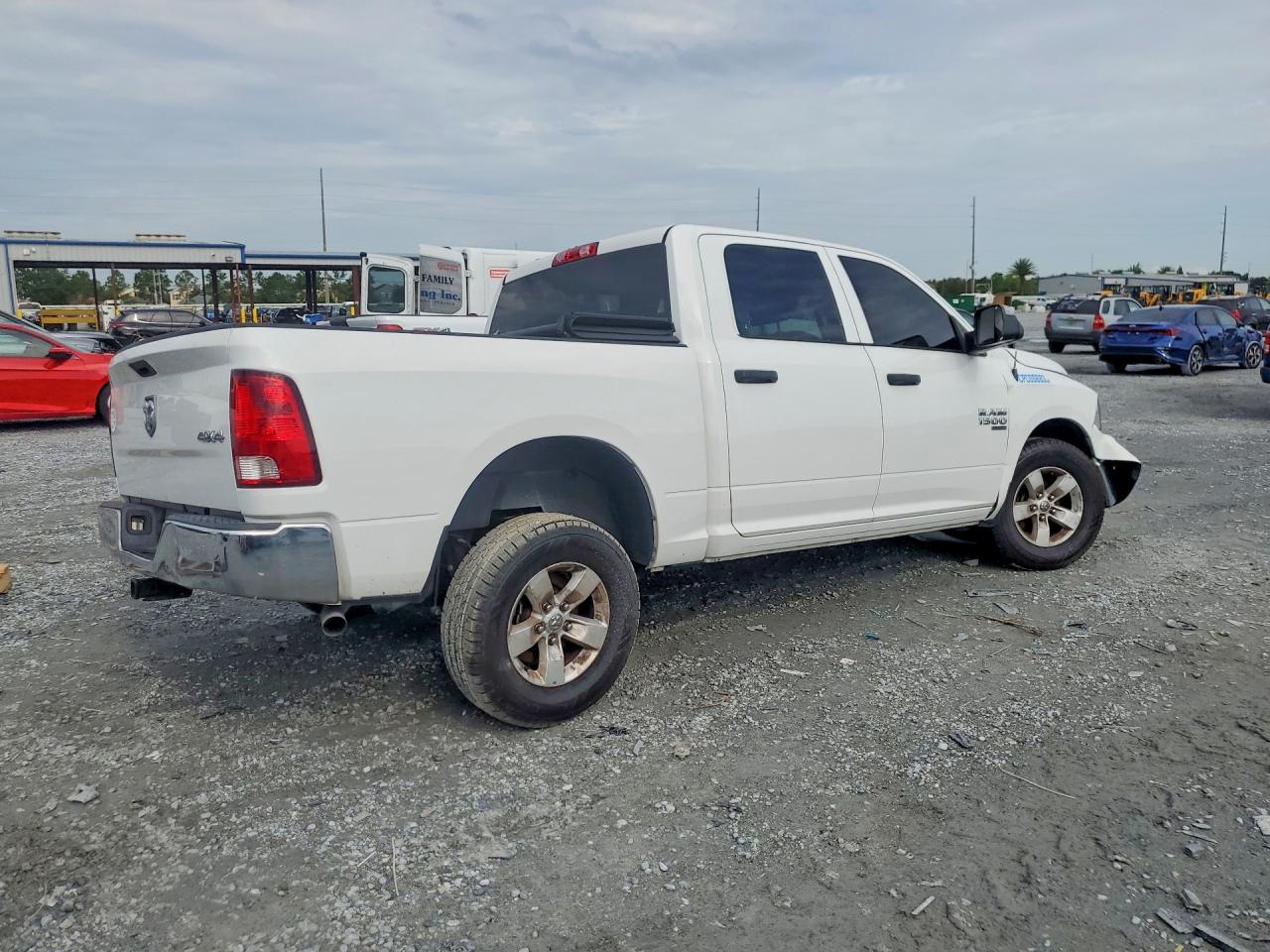 2023 Ram 1500 Classic Tradesman Белый vin: 1C6RR7KG1PS548658