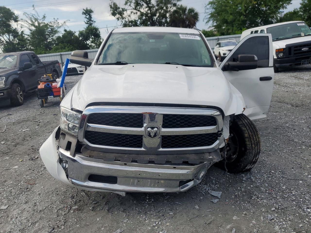 2023 Ram 1500 Classic Tradesman Белый vin: 1C6RR7KG1PS548658